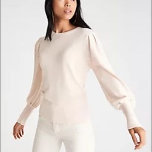 NWOT Ann Taylor Petite Balloon Sleeve Sweater